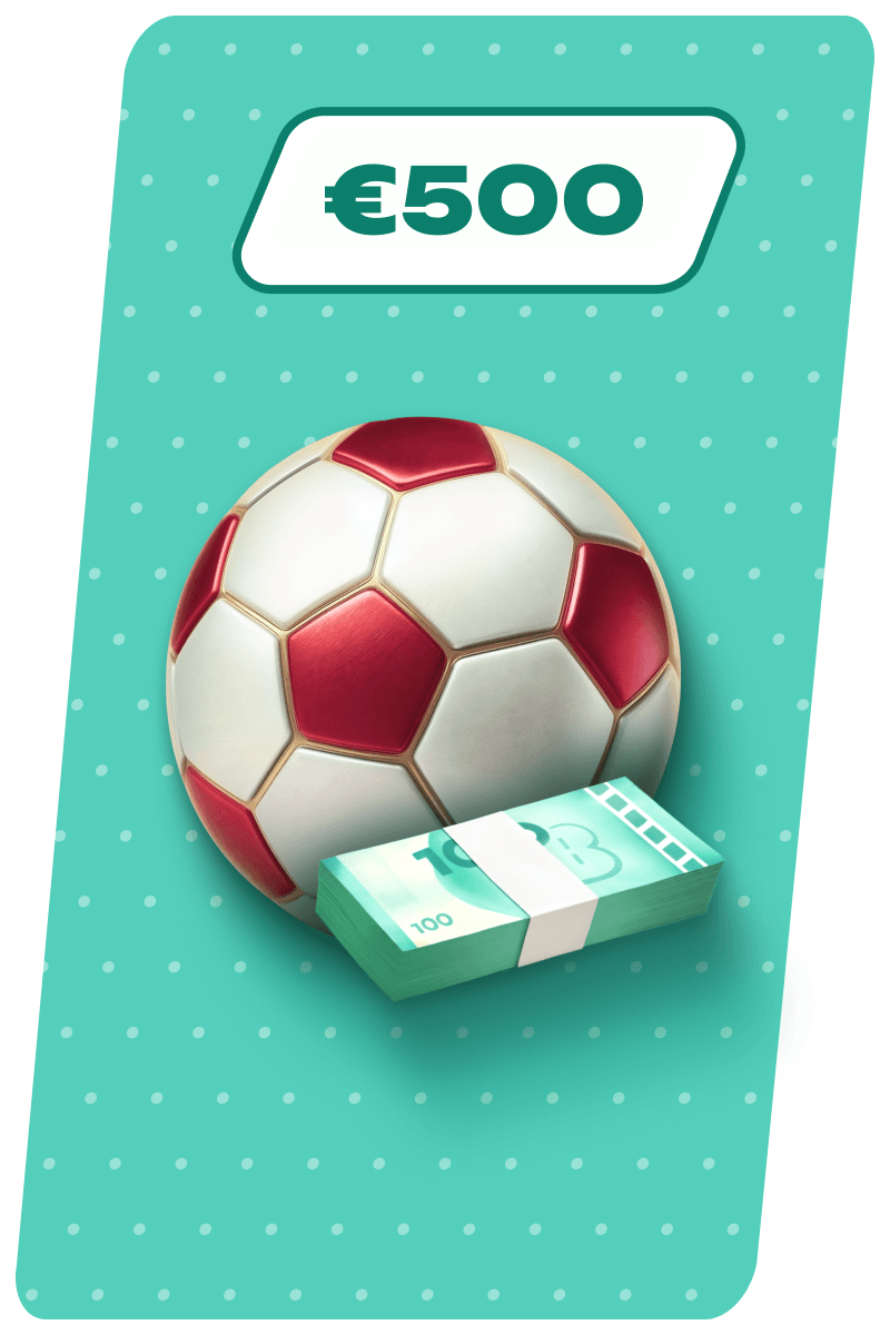 Place a €500 bet on Sports