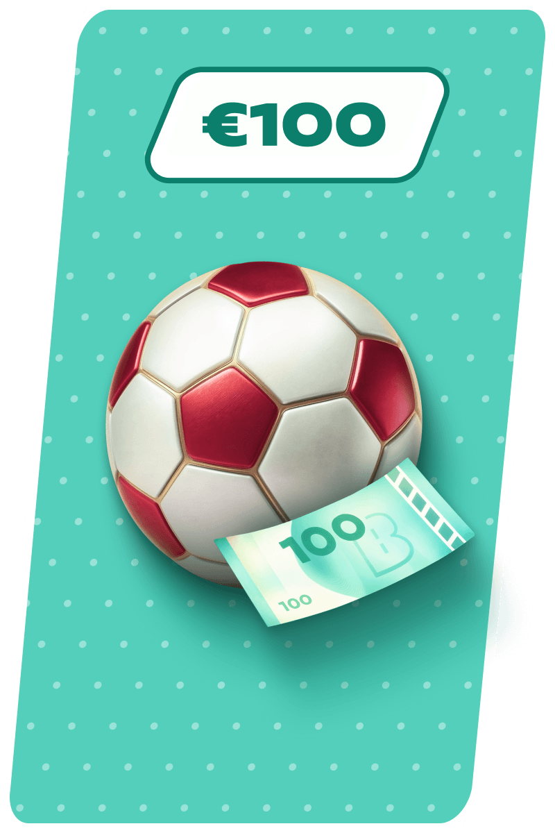 Place a €100 bet on Sports